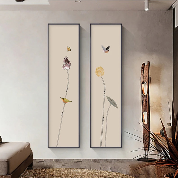 vertical wall decor Niche Utama 2 Tall Vertical Format Wall Art Decor - For Entrance Hallways vertical wall decor Niche Utama 2 Tall Vertical Format Wall Art Decor - For Entrance Hallways