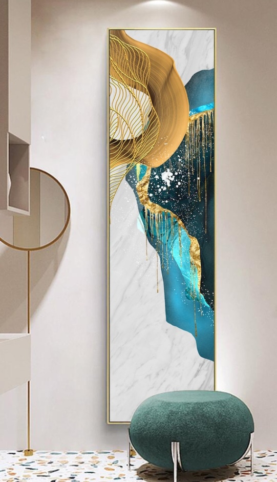 vertical wall decor Niche Utama 2 xcm, Long Vertical Wall Art Printable, Luxury Gold Foil vertical wall decor Niche Utama 2 xcm, Long Vertical Wall Art Printable, Luxury Gold Foil